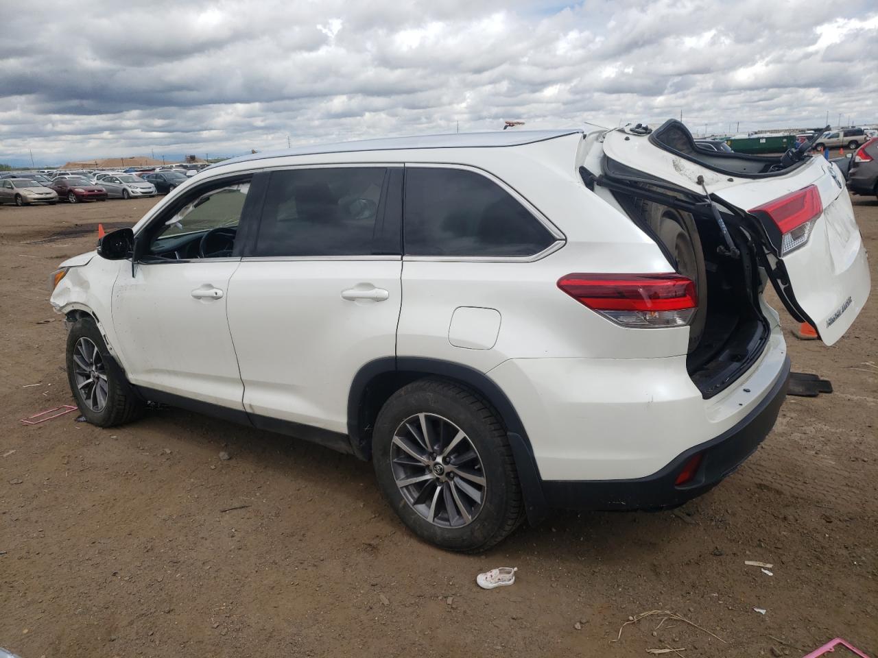 2019 Toyota Highlander Se VIN: 5TDJZRFH5KS942315 Lot: 54027604