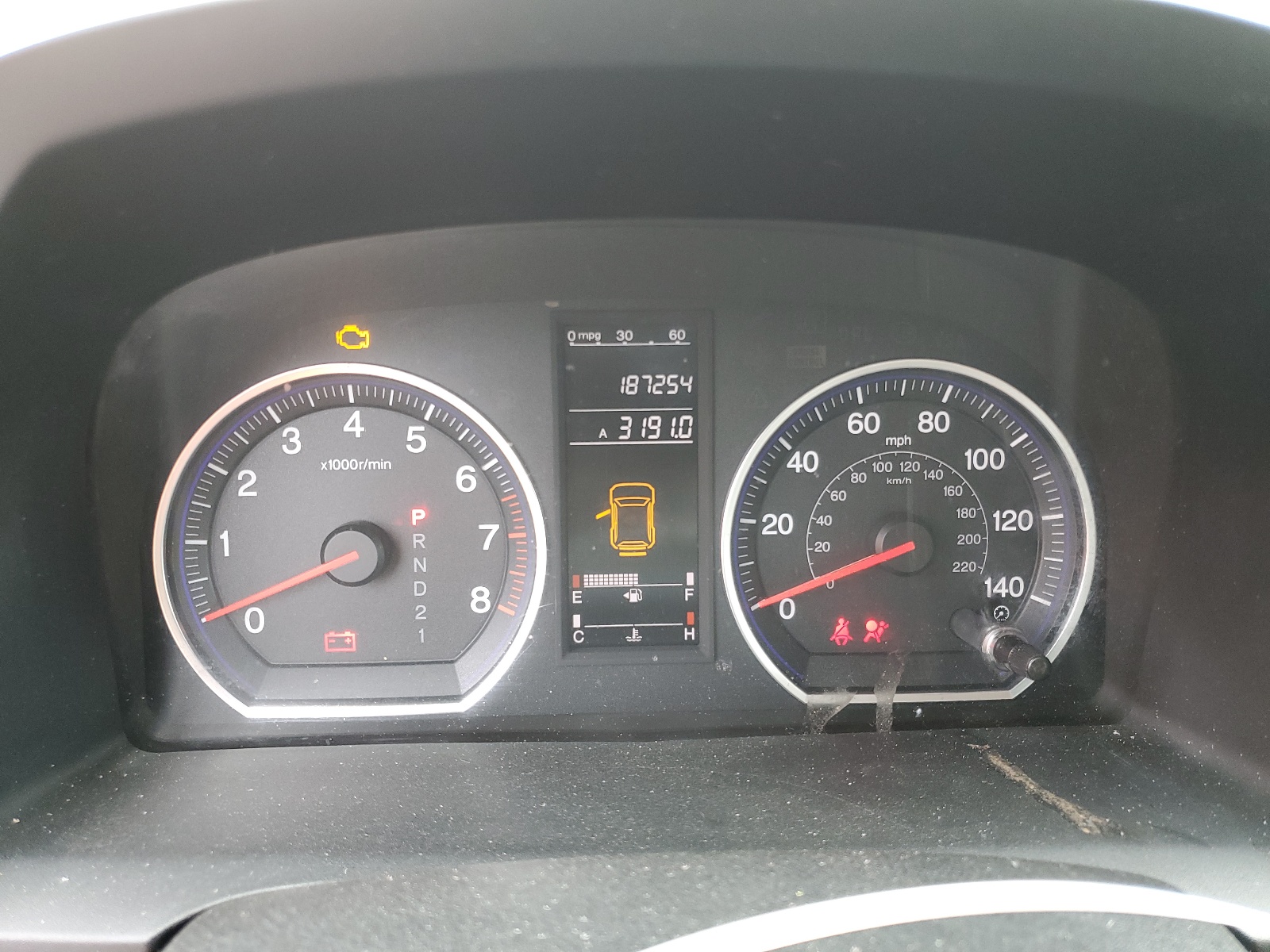 JHLRE48757C112094 2007 Honda Cr-V Exl