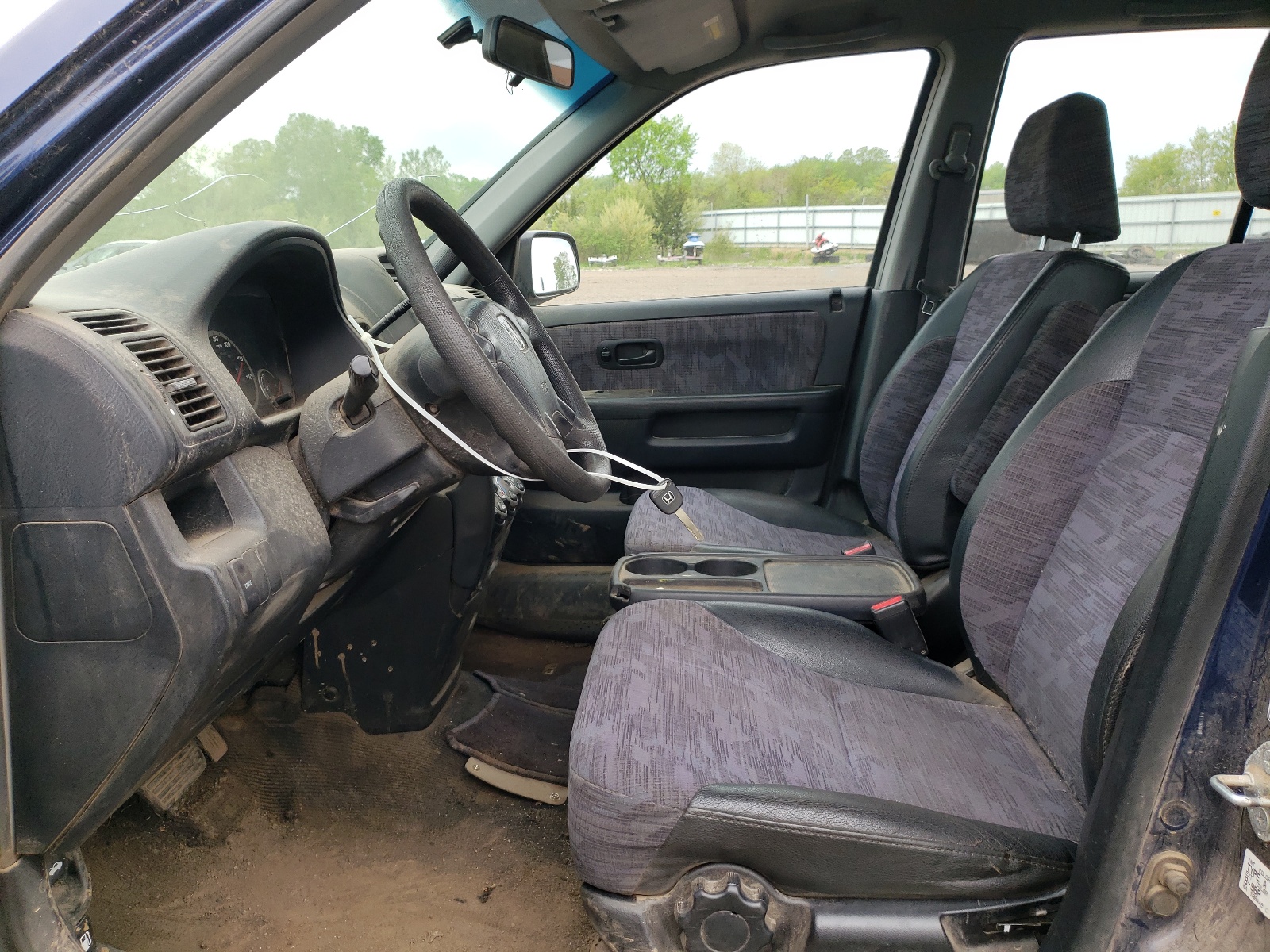 JHLRD68484C017822 2004 Honda Cr-V Lx