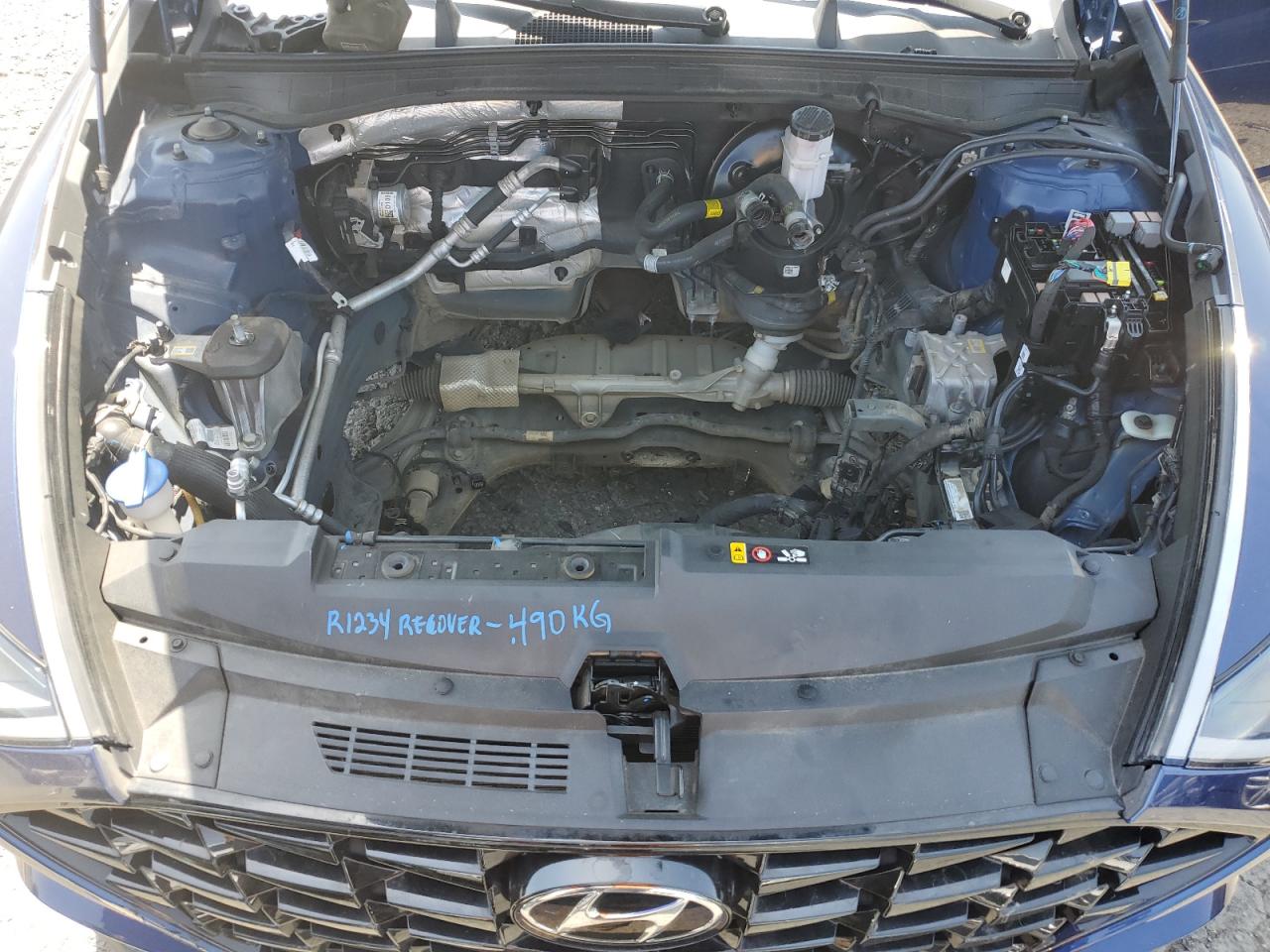 2020 Hyundai Sonata Sel VIN: 5NPEF4JA8LH041745 Lot: 53343434