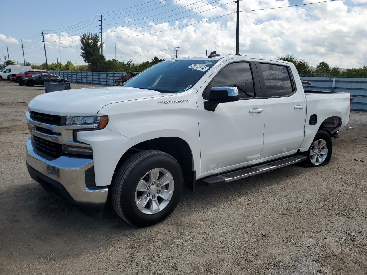 2021 Chevrolet Silverado C1500 Lt VIN: 3GCPWCED4MG154884 Lot: 56010114