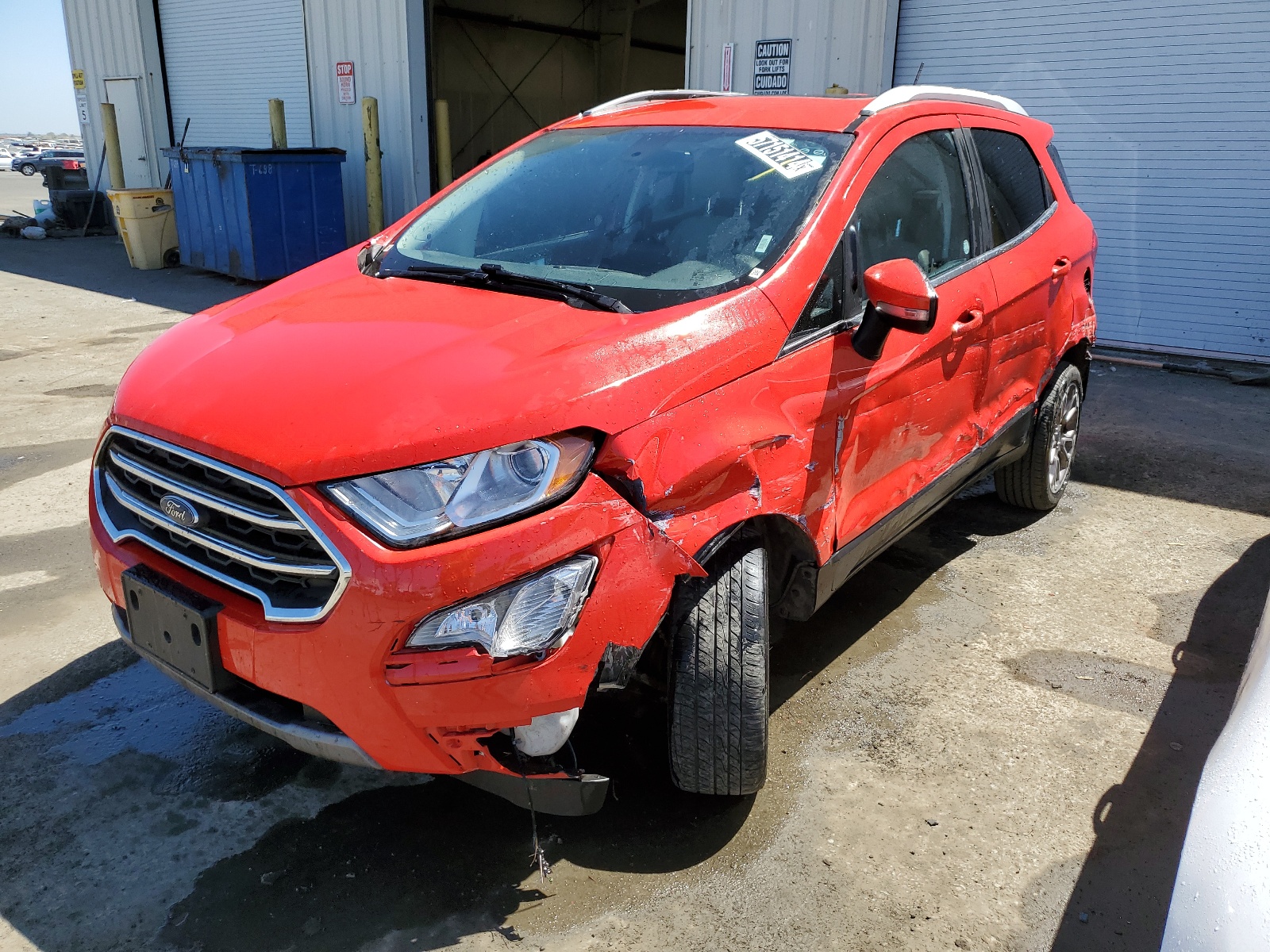 2020 Ford Ecosport Titanium vin: MAJ6S3KL9LC353195