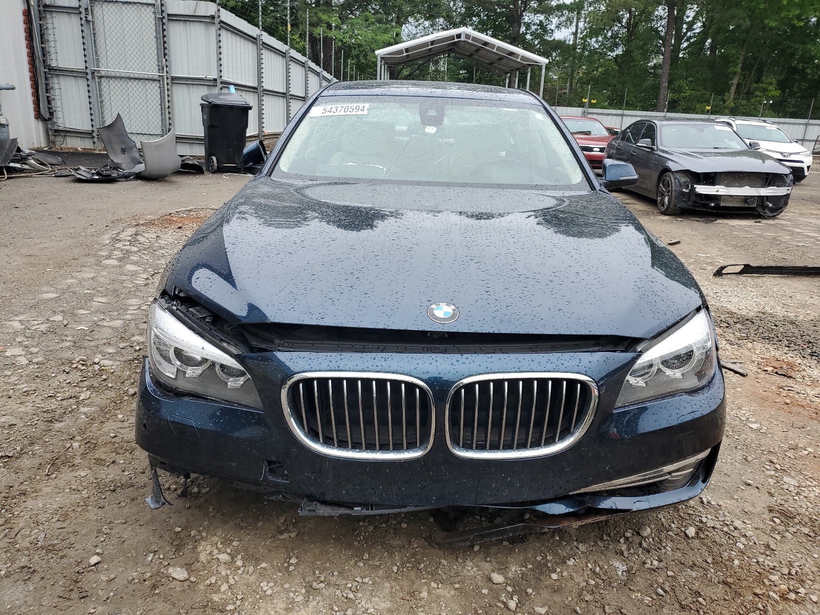 2014 BMW 740 I vin: WBAYA6C59ED144427