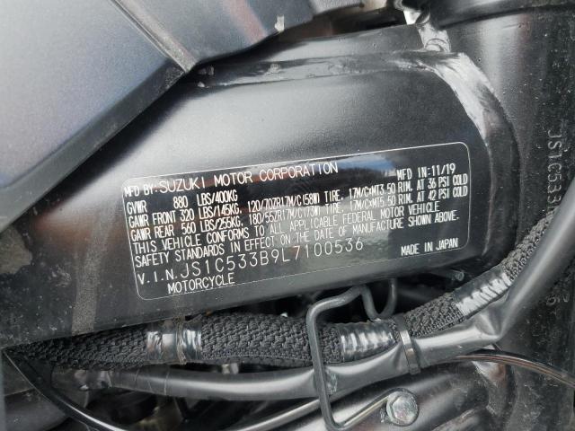 2020 SUZUKI GSX-S750 M