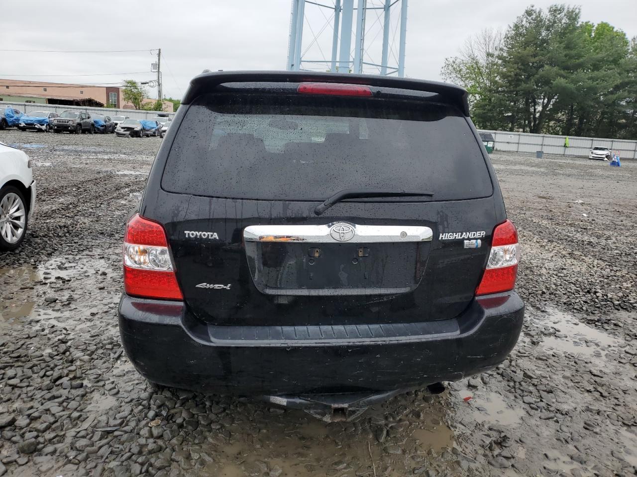 2006 Toyota Highlander Hybrid VIN: JTEEW21A860028592 Lot: 55210474