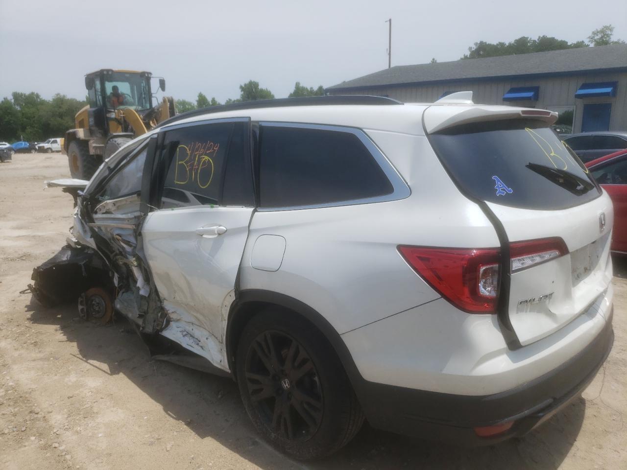 2022 Honda Pilot Se VIN: 5FNYF5H27NB005838 Lot: 53591804