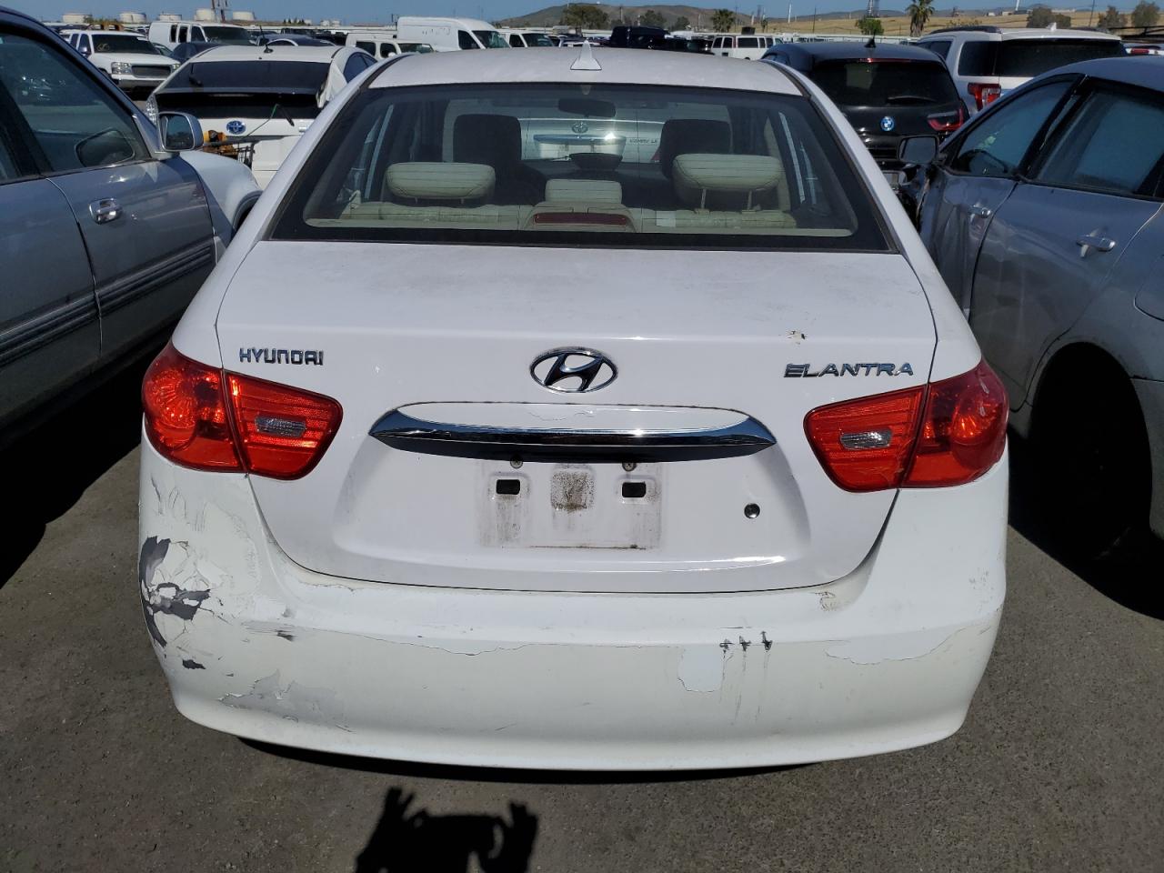 2010 Hyundai Elantra Blue VIN: KMHDU4AD8AU072097 Lot: 54128264