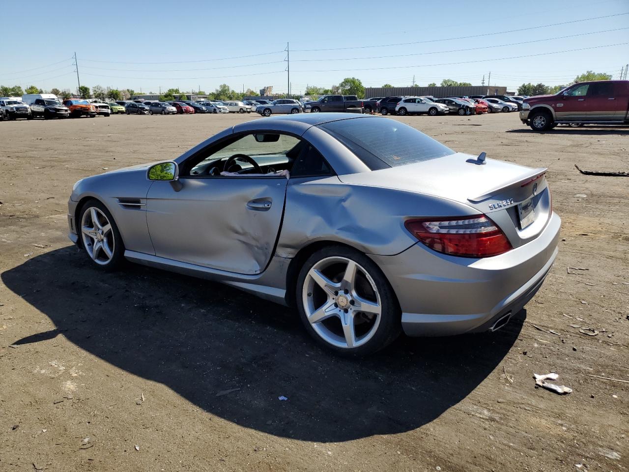 VIN WDDPK4HA9FF102437 2015 MERCEDES-BENZ SLK-CLASS no.2