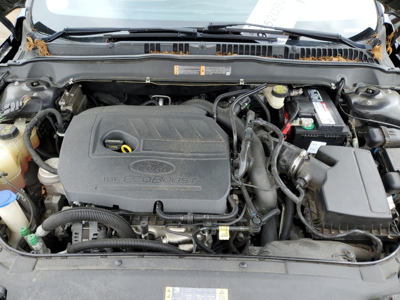 2017 Ford Fusion Se VIN: 3FA6P0HDXHR114652 Lot: 55031124