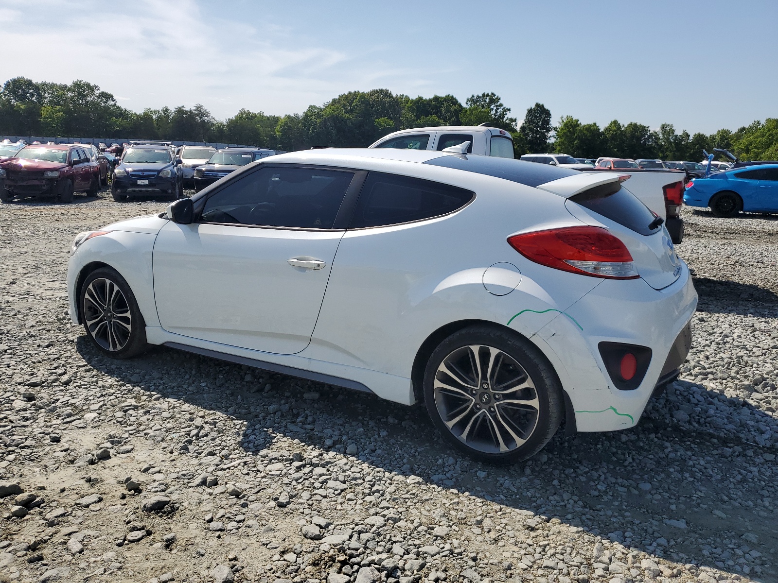 KMHTC6AE4GU285866 2016 Hyundai Veloster Turbo