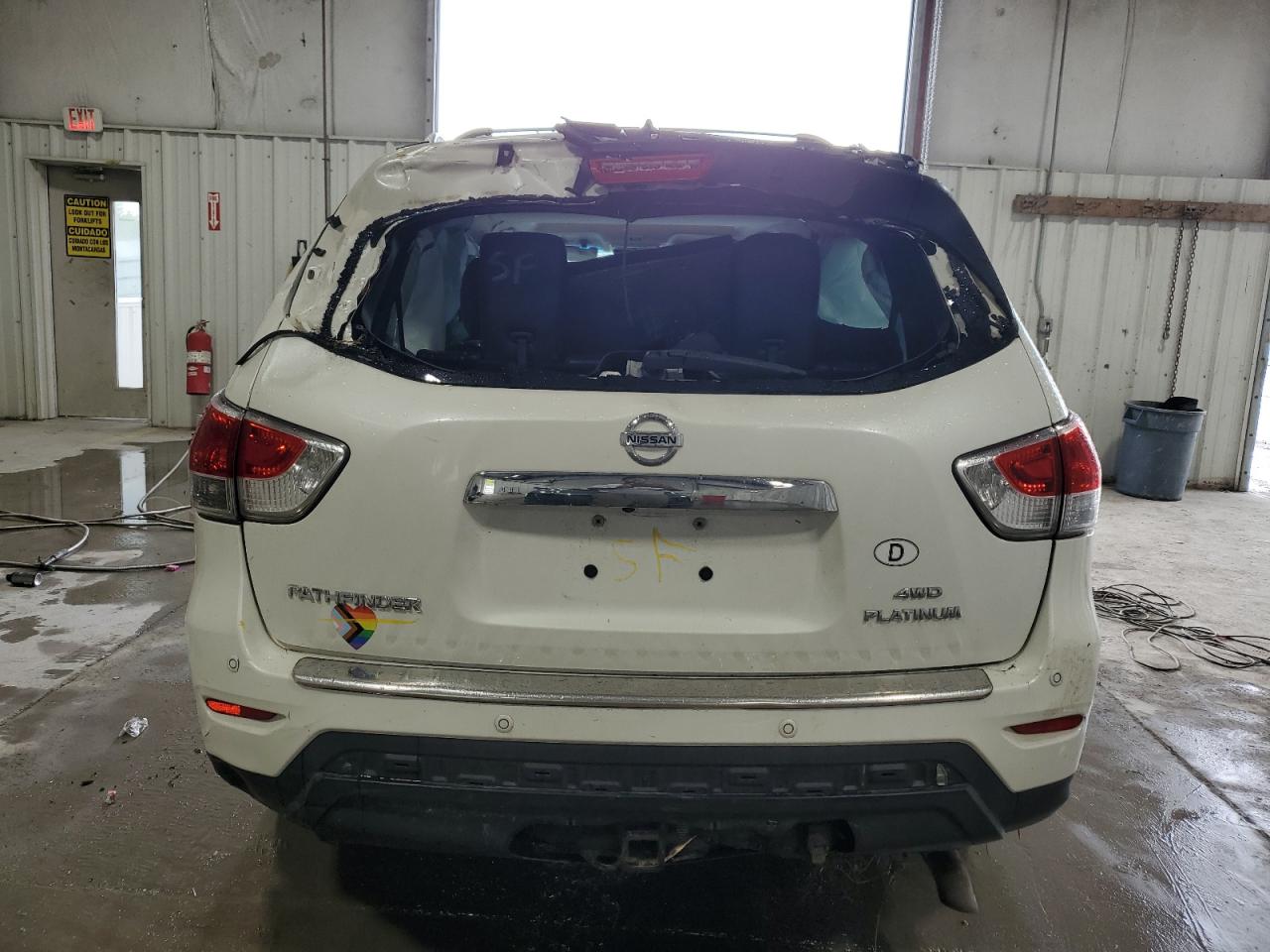 2015 Nissan Pathfinder S VIN: 5N1AR2MM0FC604766 Lot: 53999054