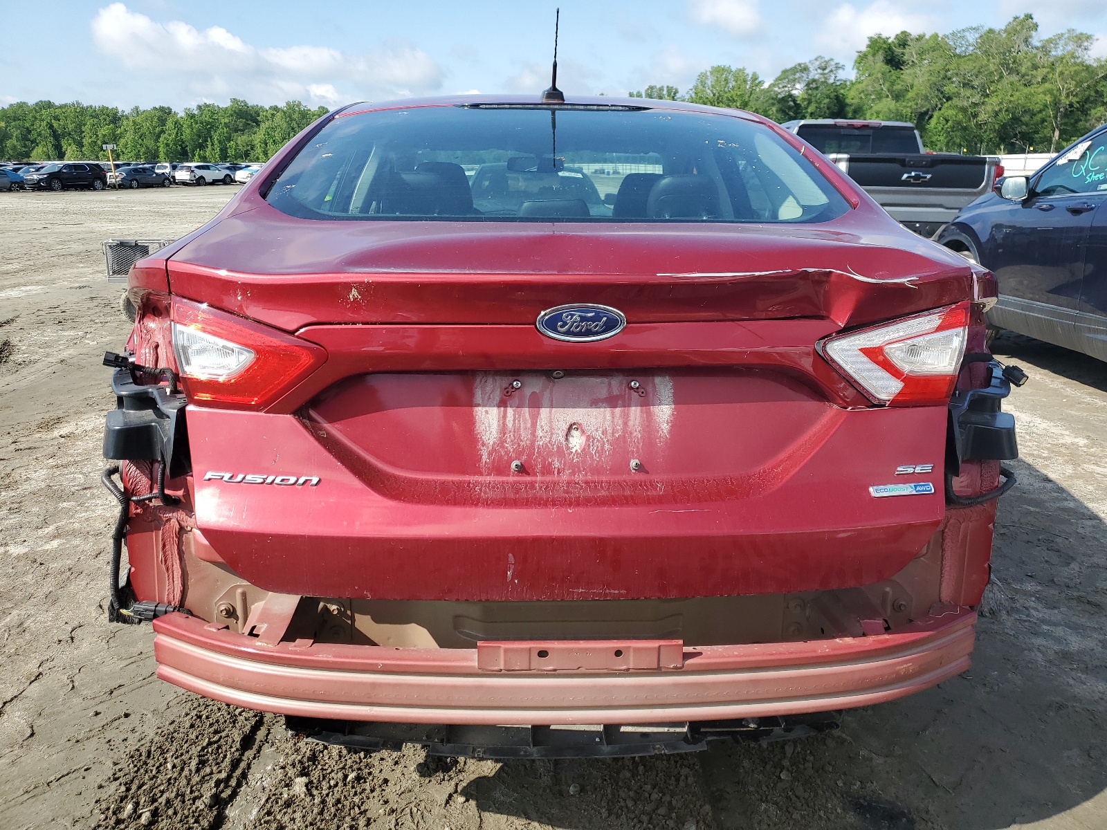 2015 Ford Fusion Se vin: 3FA6P0T96FR291618