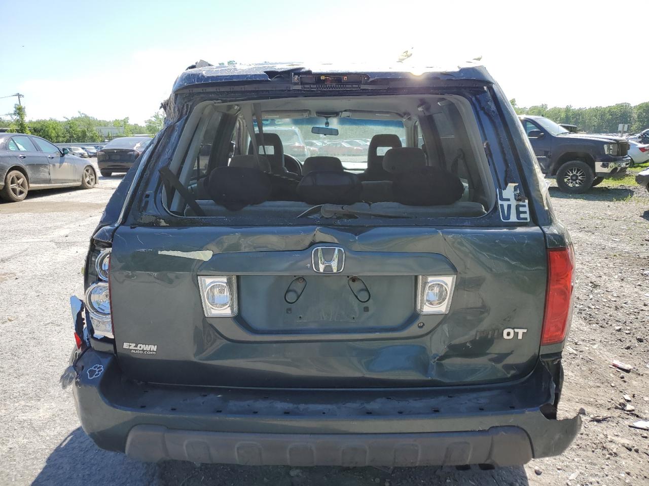 2005 Honda Pilot Ex VIN: 2HKYF18485H548837 Lot: 56482324