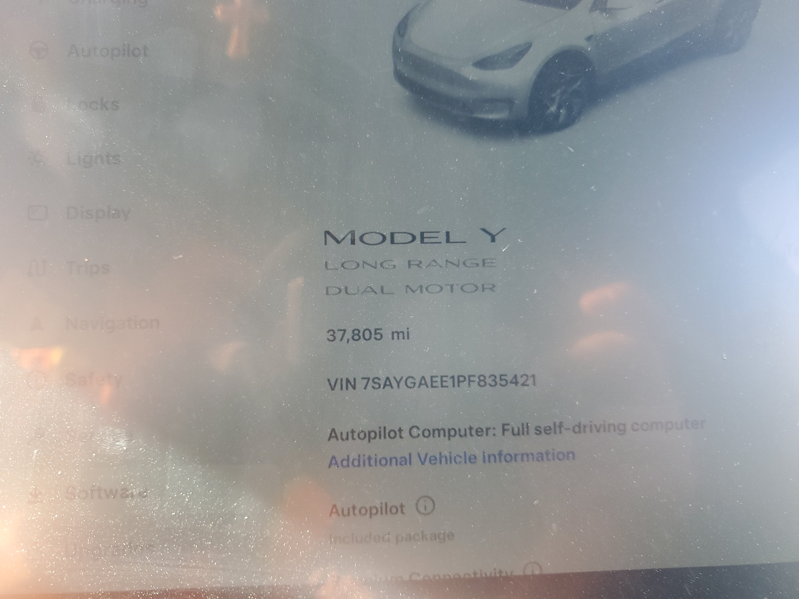 7SAYGAEE1PF835421 2023 Tesla Model Y