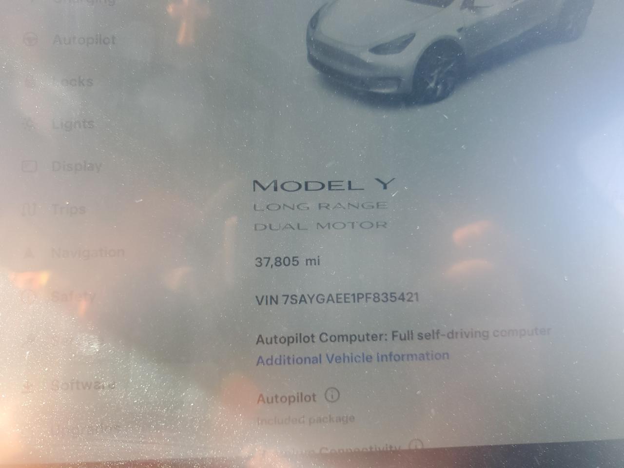 2023 Tesla Model Y VIN: 7SAYGAEE1PF835421 Lot: 56961494