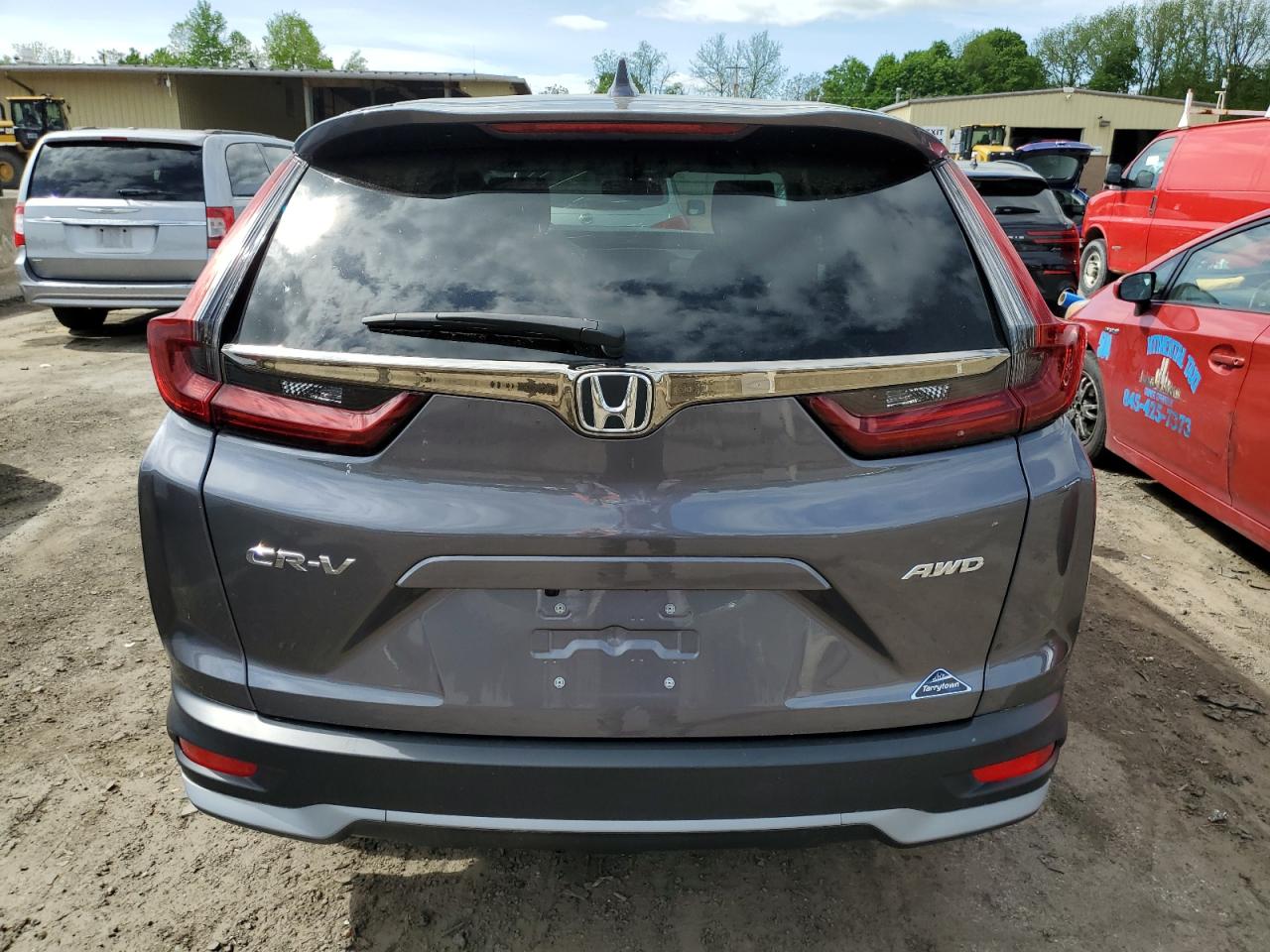 2022 Honda Cr-V Exl VIN: 2HKRW2H86NH636475 Lot: 53636274