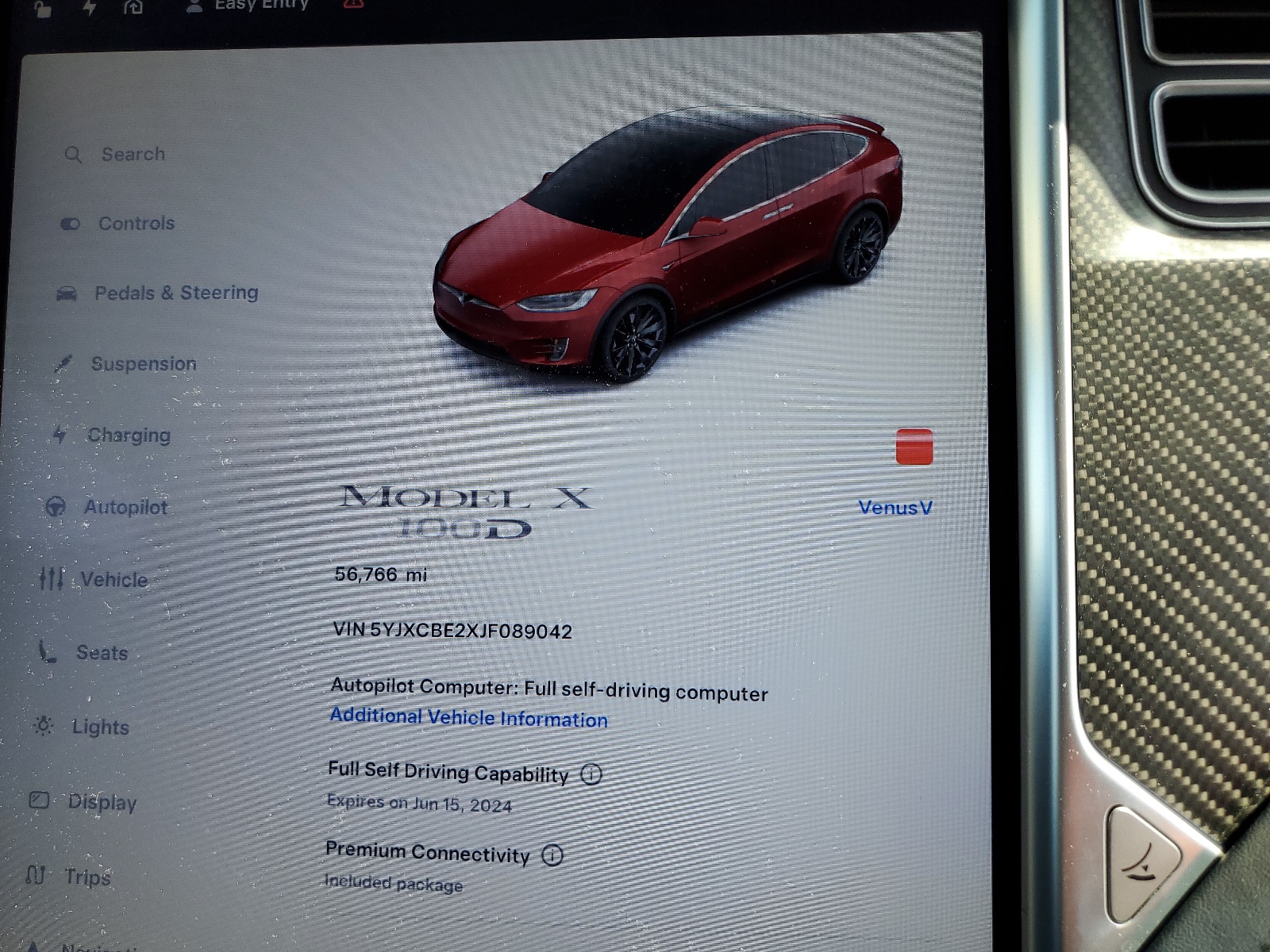 5YJXCBE2XJF089042 2018 Tesla Model X