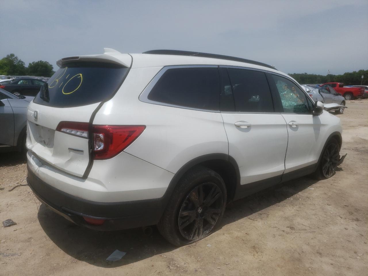 2022 Honda Pilot Se VIN: 5FNYF5H27NB005838 Lot: 53591804