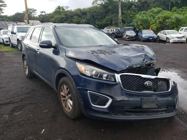  KIA SORENTO 2016 Синий