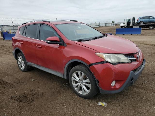  TOYOTA RAV4 2013 Красный