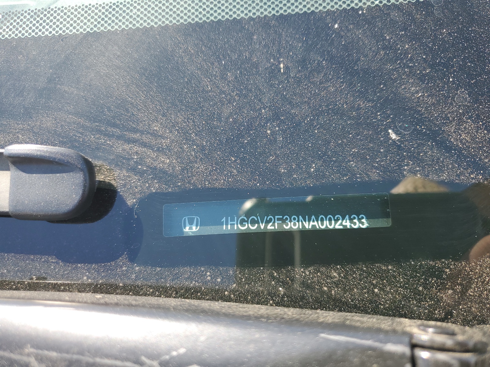 1HGCV2F38NA002433 2022 Honda Accord Sport