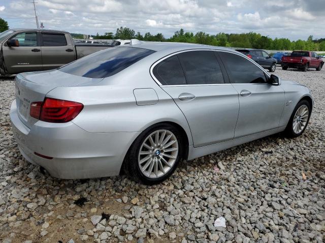  BMW 5 SERIES 2012 Сріблястий