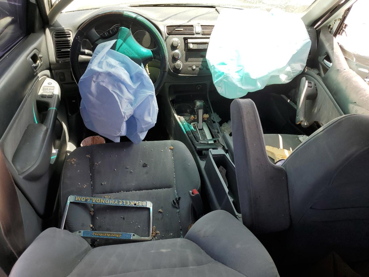 2003 Honda Civic Lx VIN: 2HGES16543H566933 Lot: 56533124