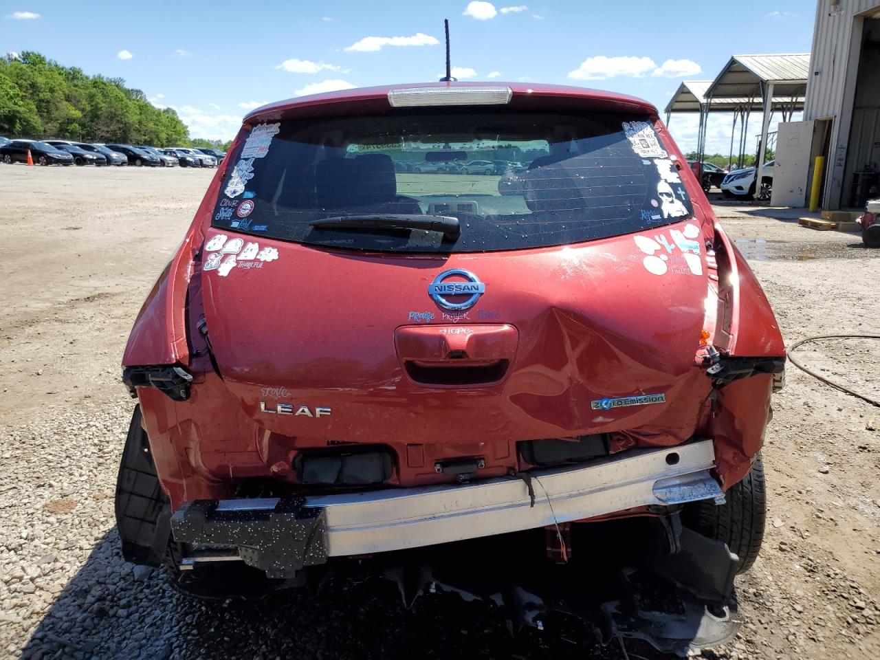 2015 Nissan Leaf S VIN: 1N4AZ0CPXFC320149 Lot: 52539574