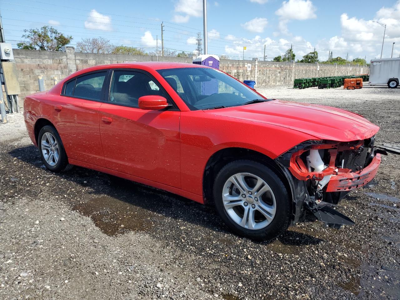 VIN 2C3CDXBG3NH200995 2022 DODGE CHARGER no.4