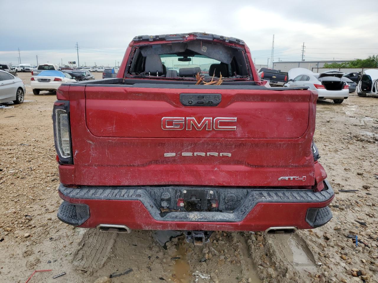 2021 GMC Sierra K1500 At4 VIN: 3GTP9EED6MG399298 Lot: 57061004