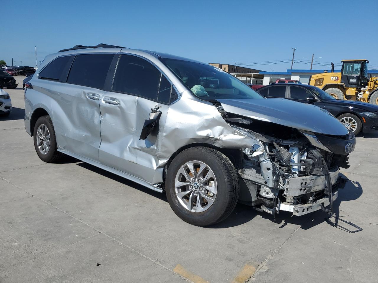 2022 Toyota Sienna Le VIN: 5TDKRKEC4NS099438 Lot: 55672994