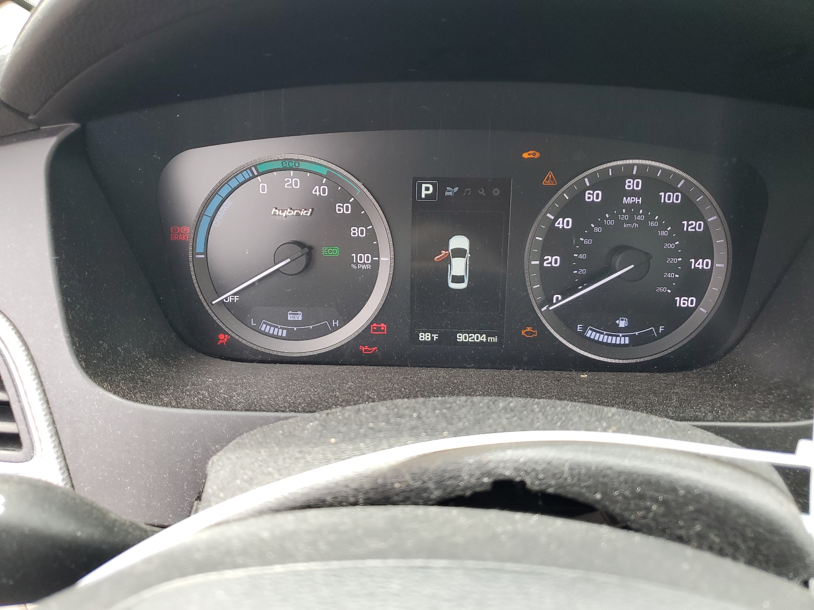 KMHE24L10HA046019 2017 Hyundai Sonata Hybrid