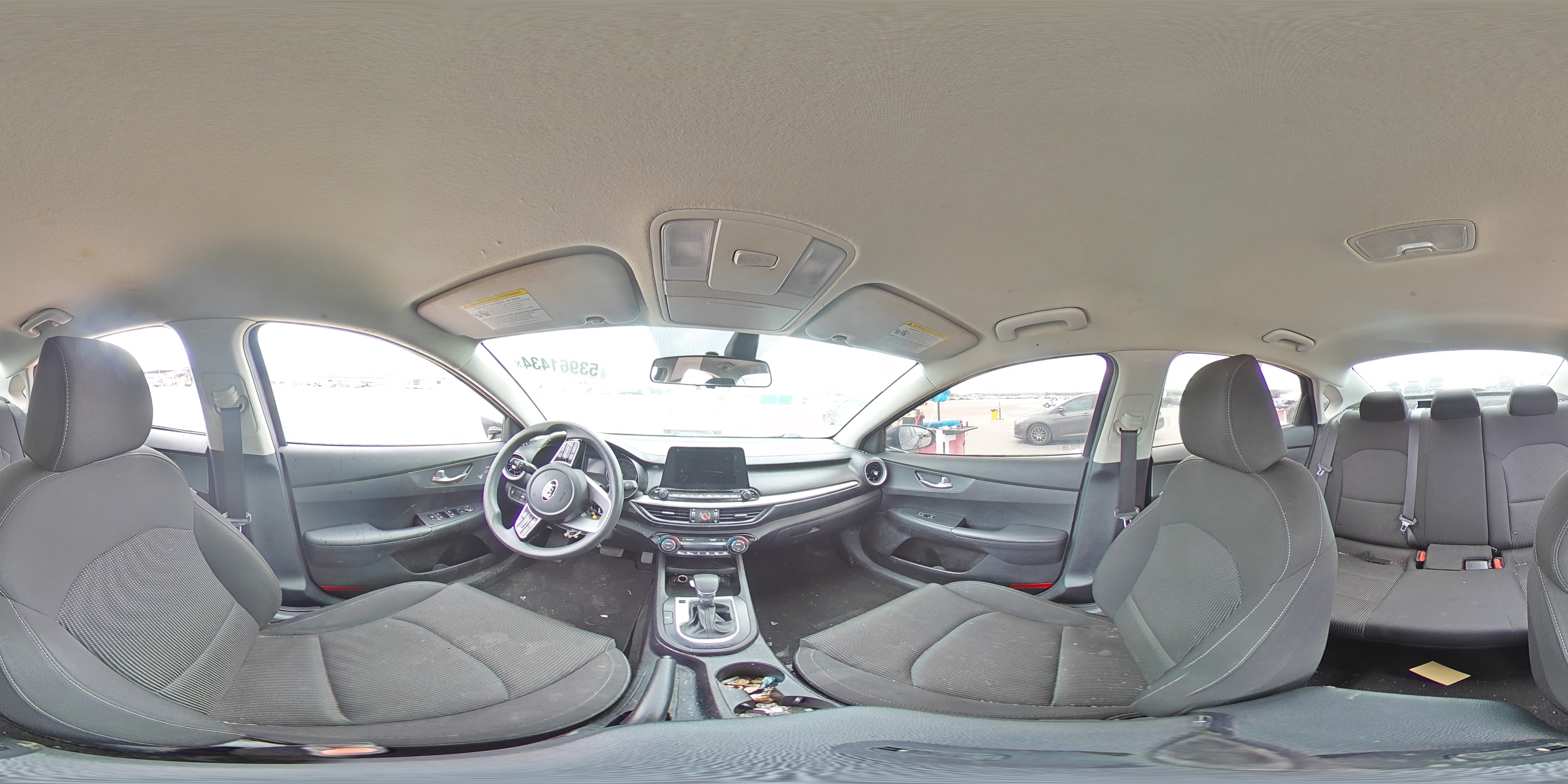 2019 Kia Forte Fe VIN: 3KPF24AD2KE058117 Lot: 53961434