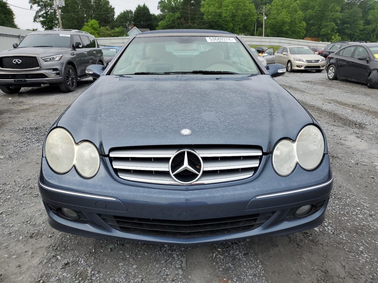 2007 Mercedes-Benz Clk 350 VIN: WDBTK56F87T083880 Lot: 53689374