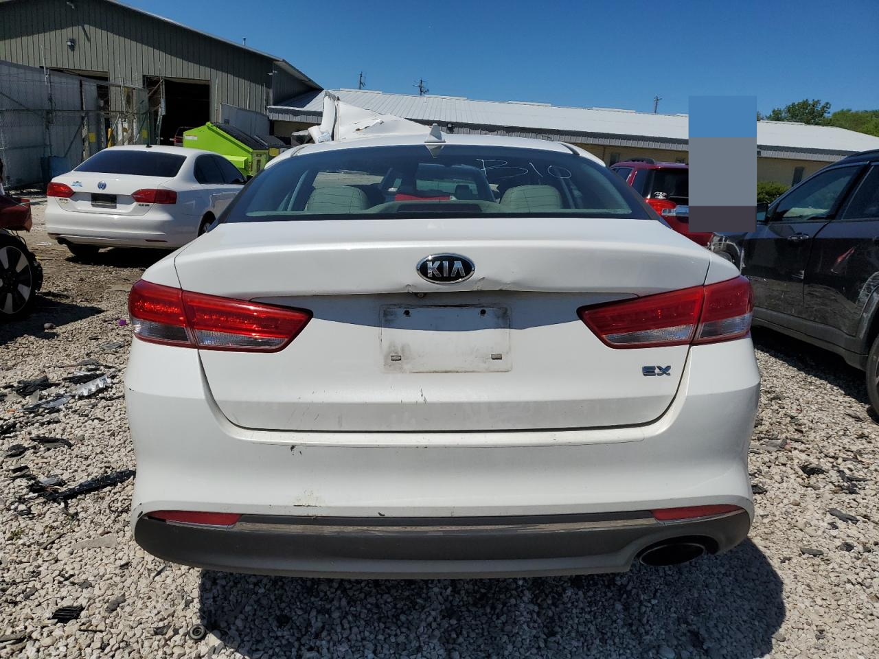 5XXGU4L36GG075505 2016 Kia Optima Ex