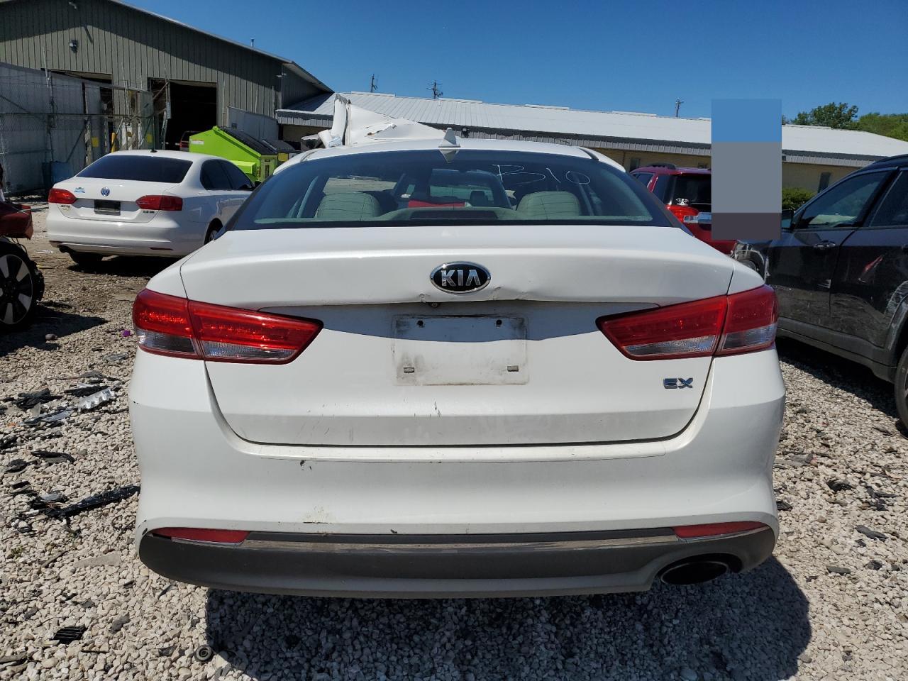 2016 Kia Optima Ex VIN: 5XXGU4L36GG075505 Lot: 56450024