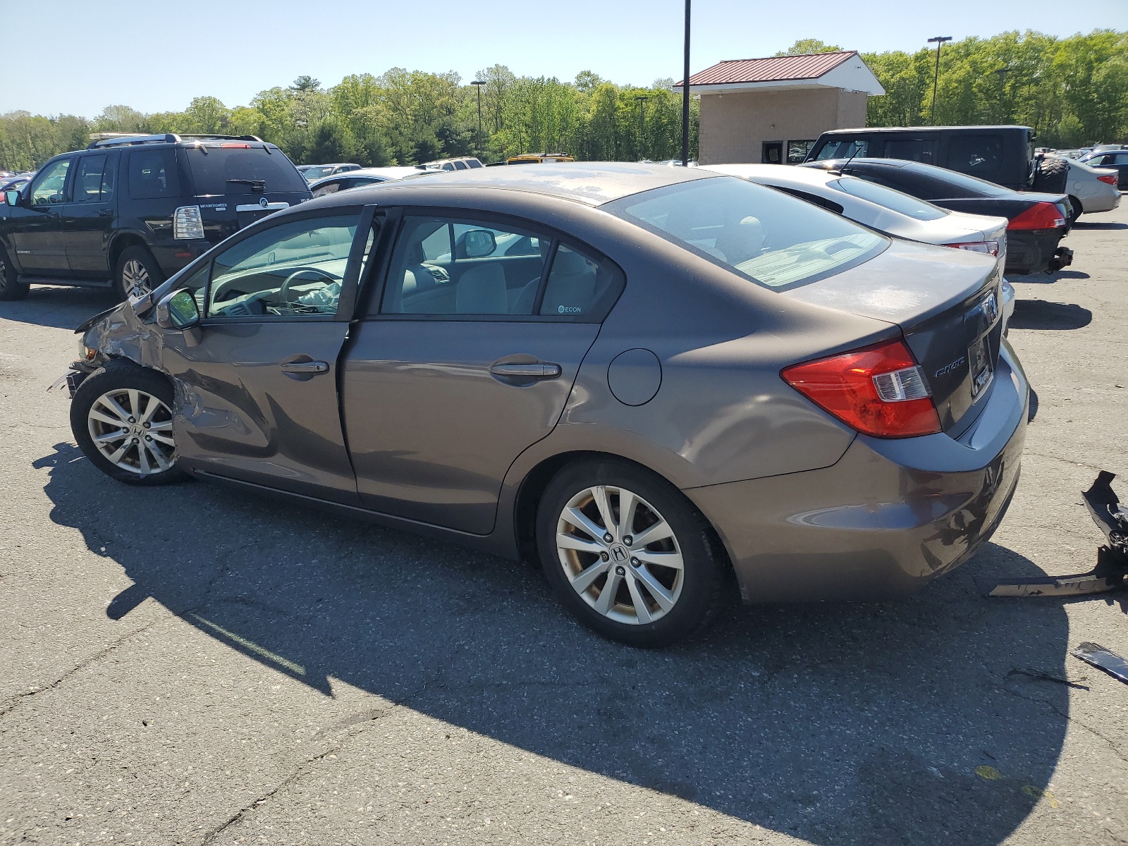 2012 Honda Civic Ex vin: 2HGFB2F80CH549115