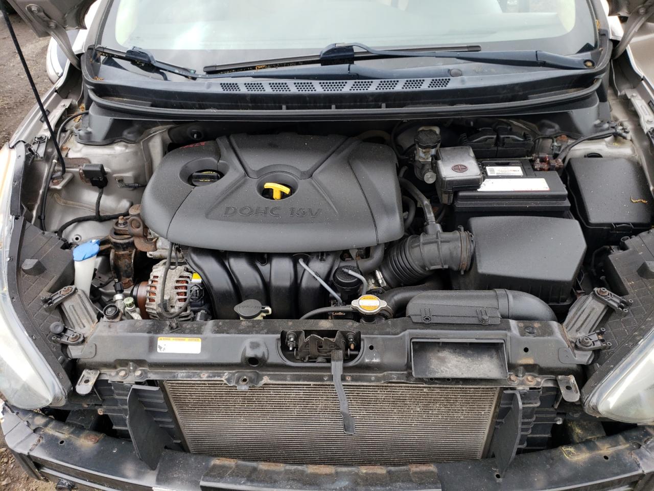 2011 Hyundai Elantra Gls VIN: 5NPDH4AE3BH040333 Lot: 54615434