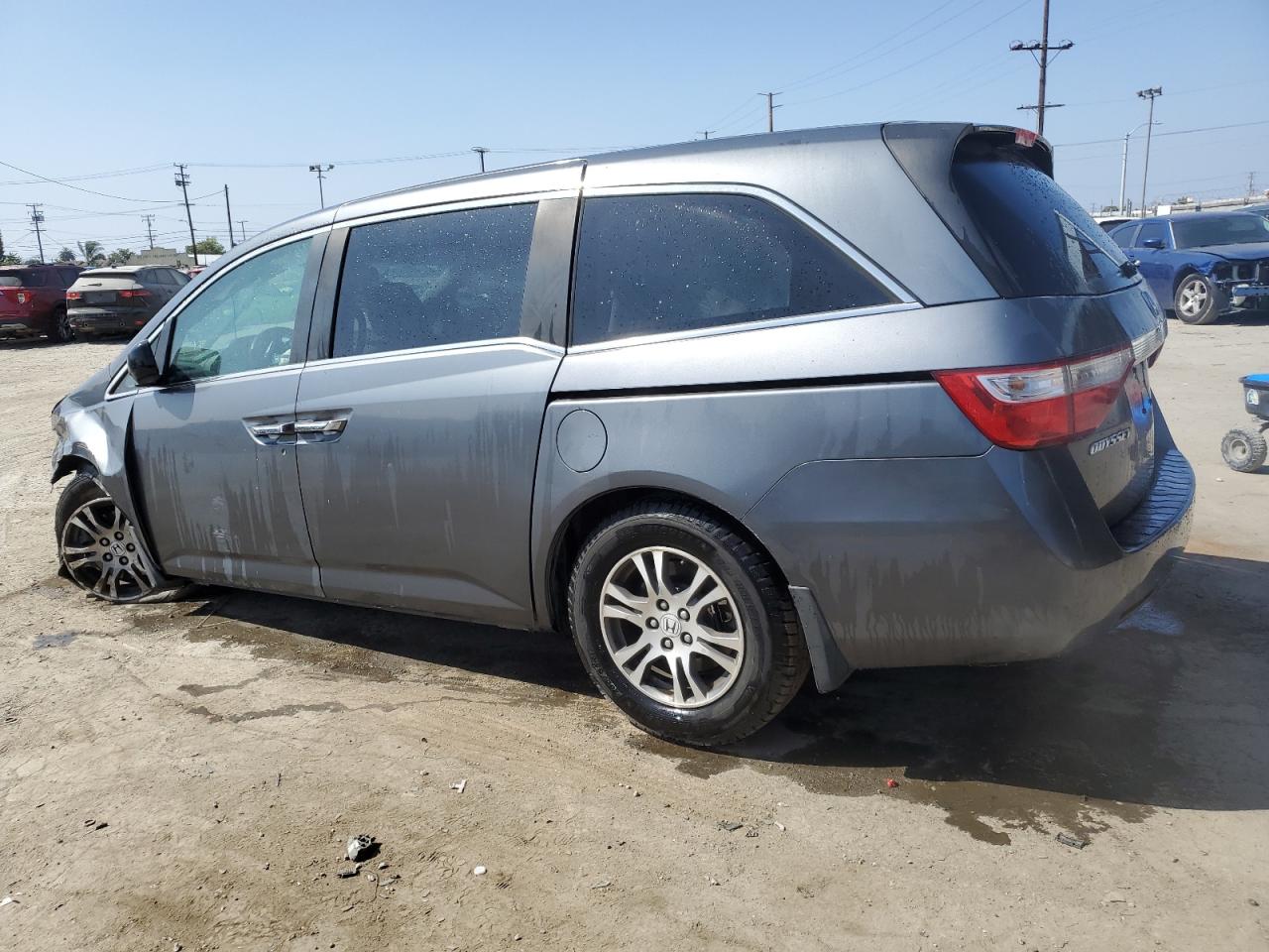 2012 Honda Odyssey Exl VIN: 5FNRL5H61CB034166 Lot: 56319374