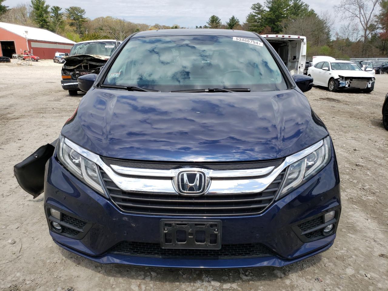 2018 Honda Odyssey Exl VIN: 5FNRL6H77JB004391 Lot: 53466794