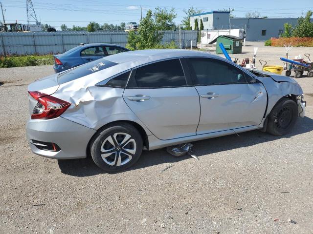 Sedans HONDA CIVIC 2017 Srebrny