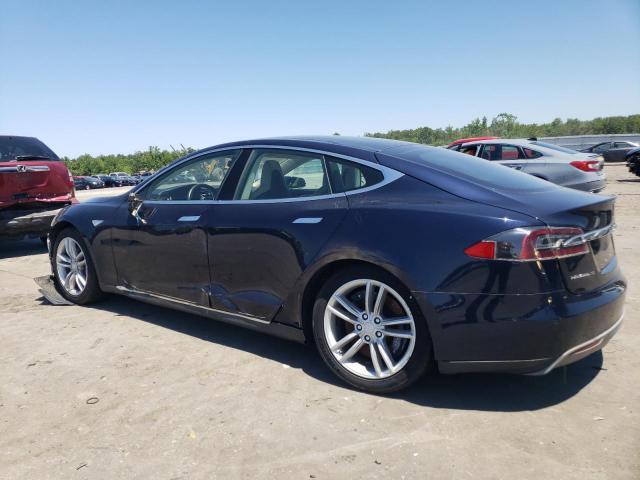  TESLA MODEL S 2014 Синий