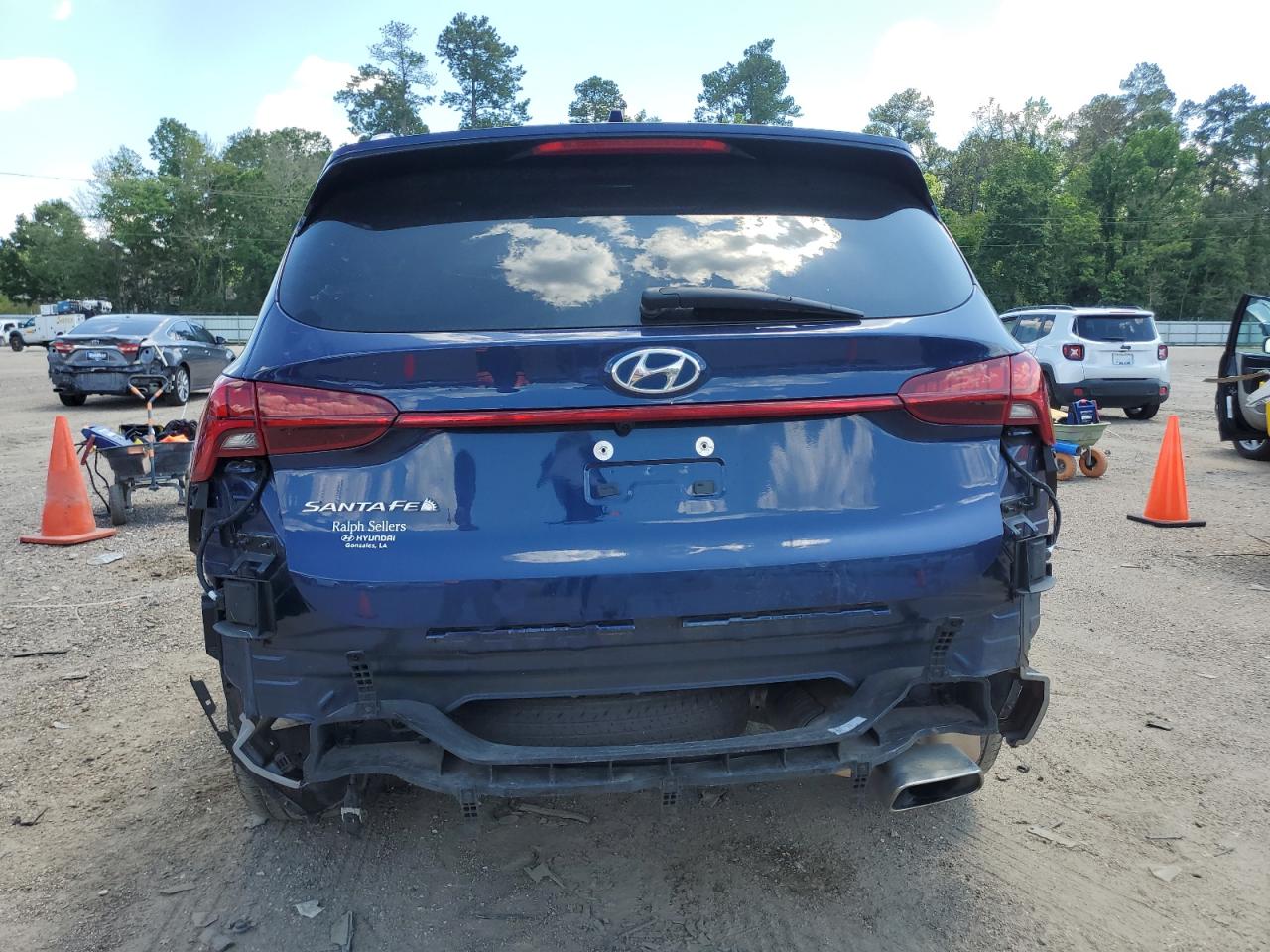 2022 Hyundai Santa Fe Sel VIN: 5NMS34AJ2NH420008 Lot: 55686004