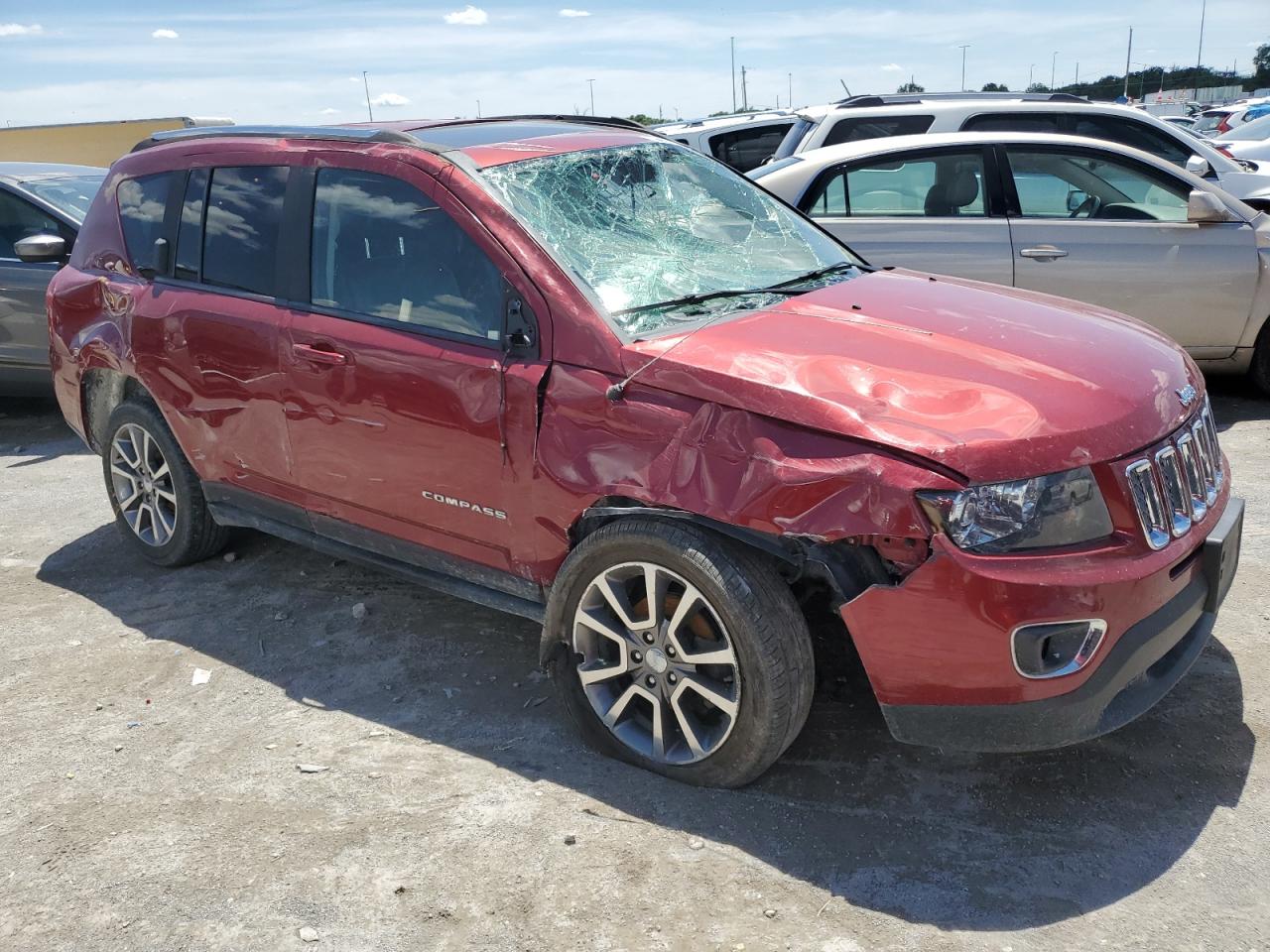 VIN 1C4NJDCB2FD383254 2015 JEEP COMPASS no.4