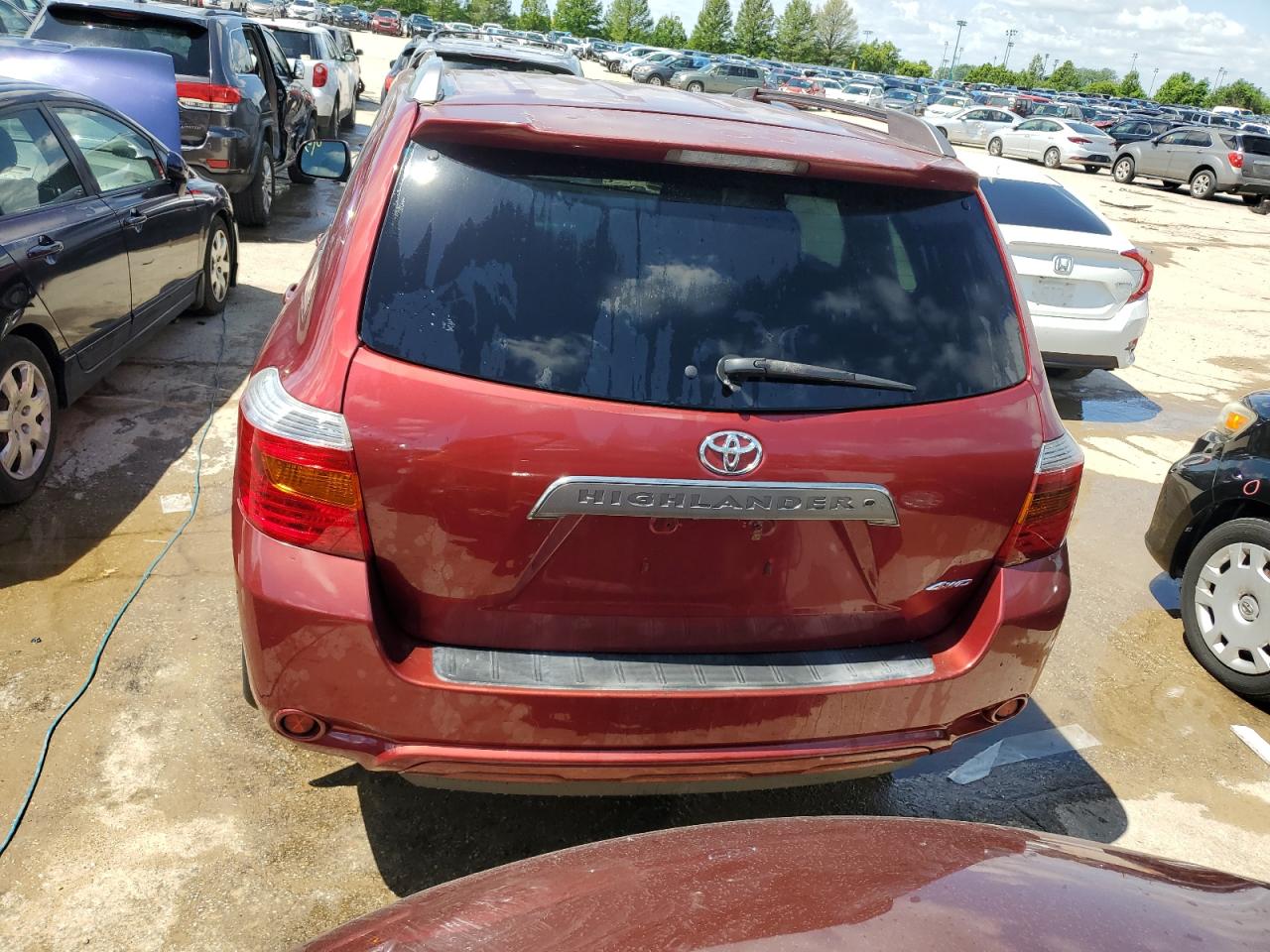 2010 Toyota Highlander Sport VIN: JTEEK3EHXA2152532 Lot: 54220404