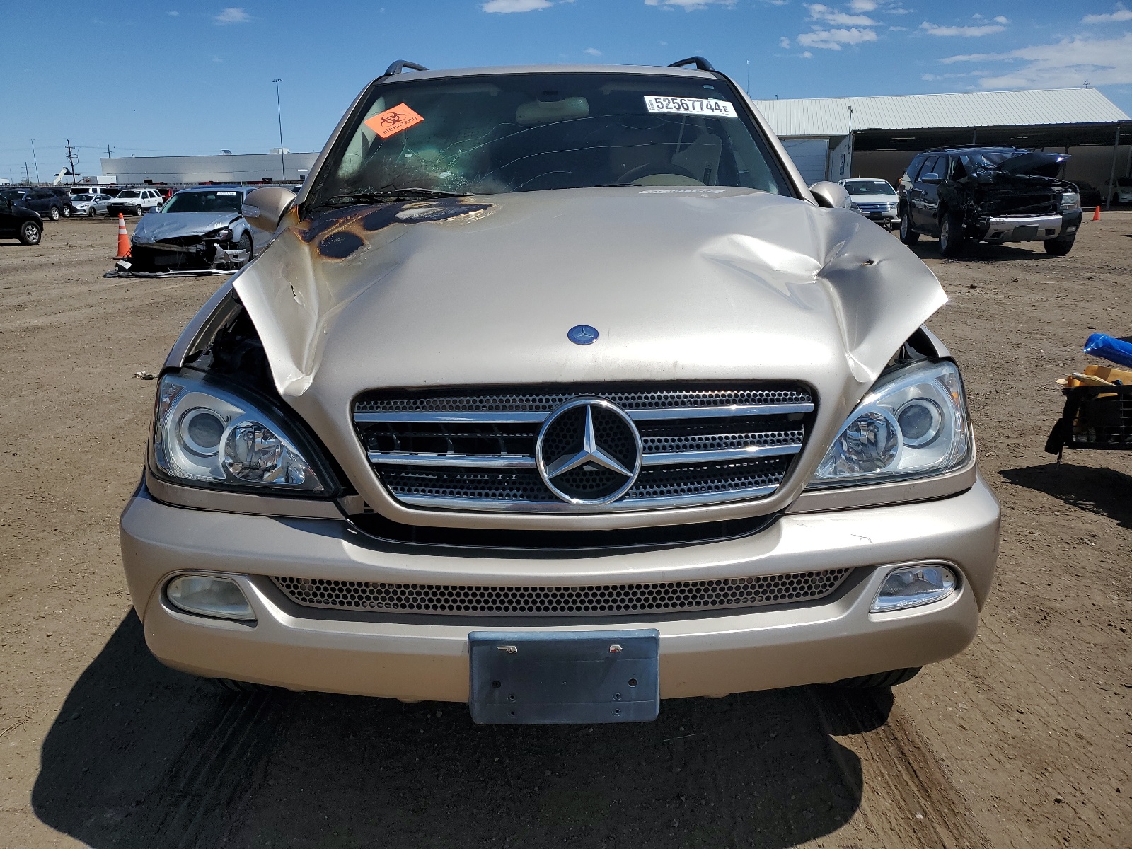 4JGAB75E85A524604 2005 Mercedes-Benz Ml 500