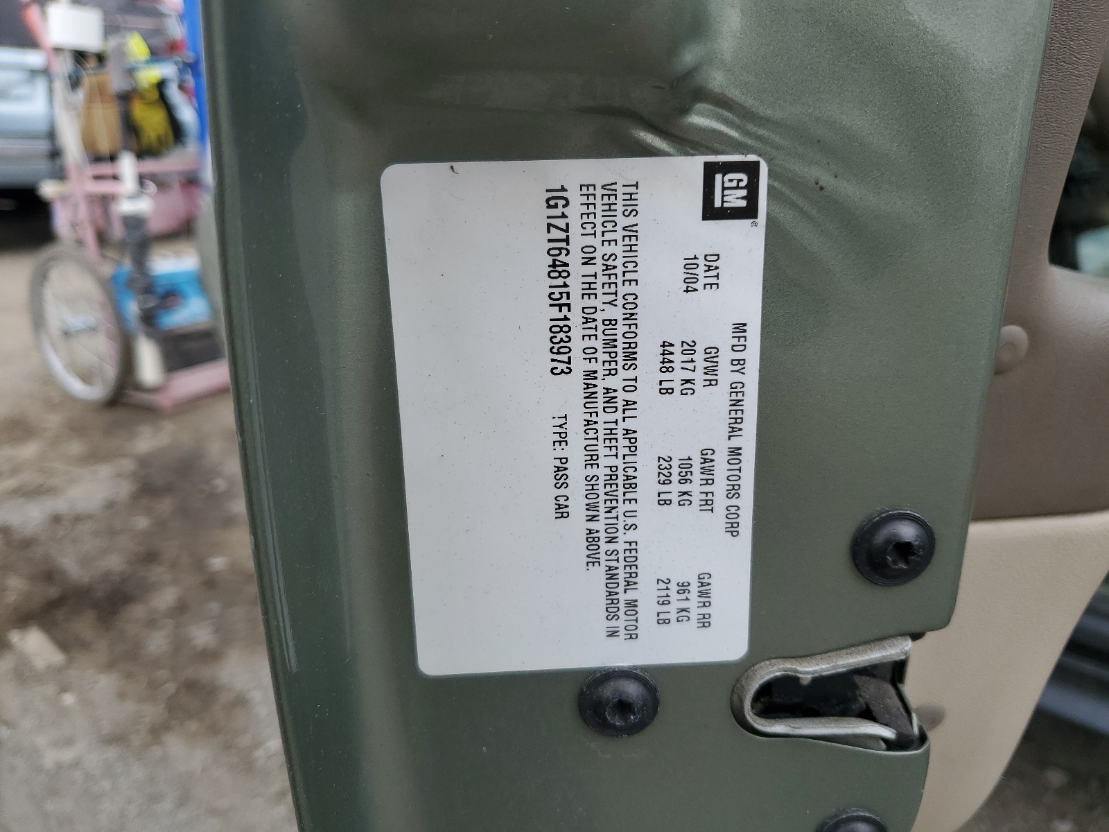 1G1ZT64815F183973 2005 Chevrolet Malibu Maxx Ls