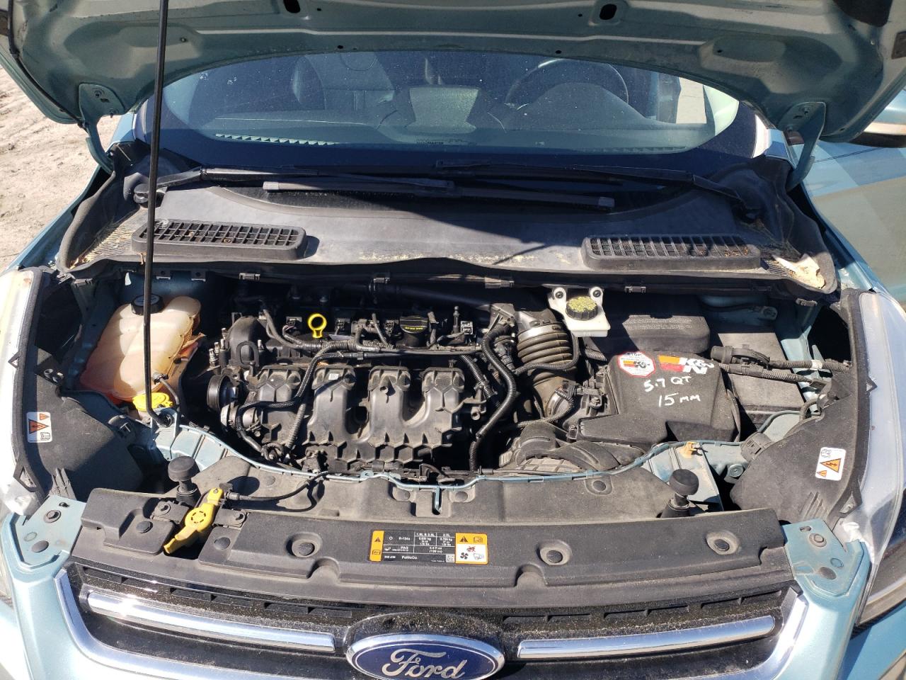 2013 Ford Escape Titanium VIN: 1FMCU9J9XDUD18463 Lot: 54621704