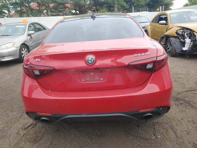  ALFA ROMEO GIULIA 2017 Czerwony