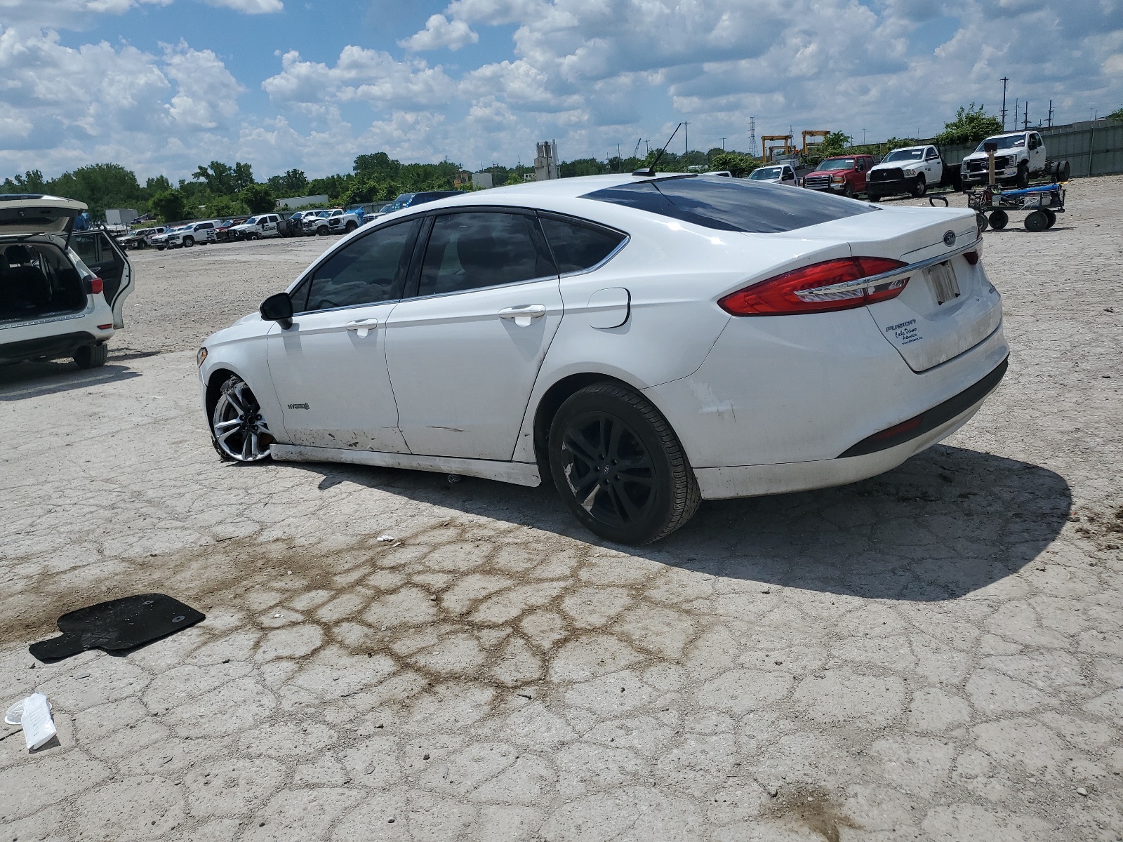 3FA6P0UUXJR225536 2018 Ford Fusion S Hybrid
